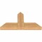 Ekena Millwork Portland Timber Gable Bracket, Western Red Cedar, 36"W x 19"H x 3 1/2"D x 5 1/2"F, 13/12 Pitch GBW036X19X0406POR00SWR - alternate 3
